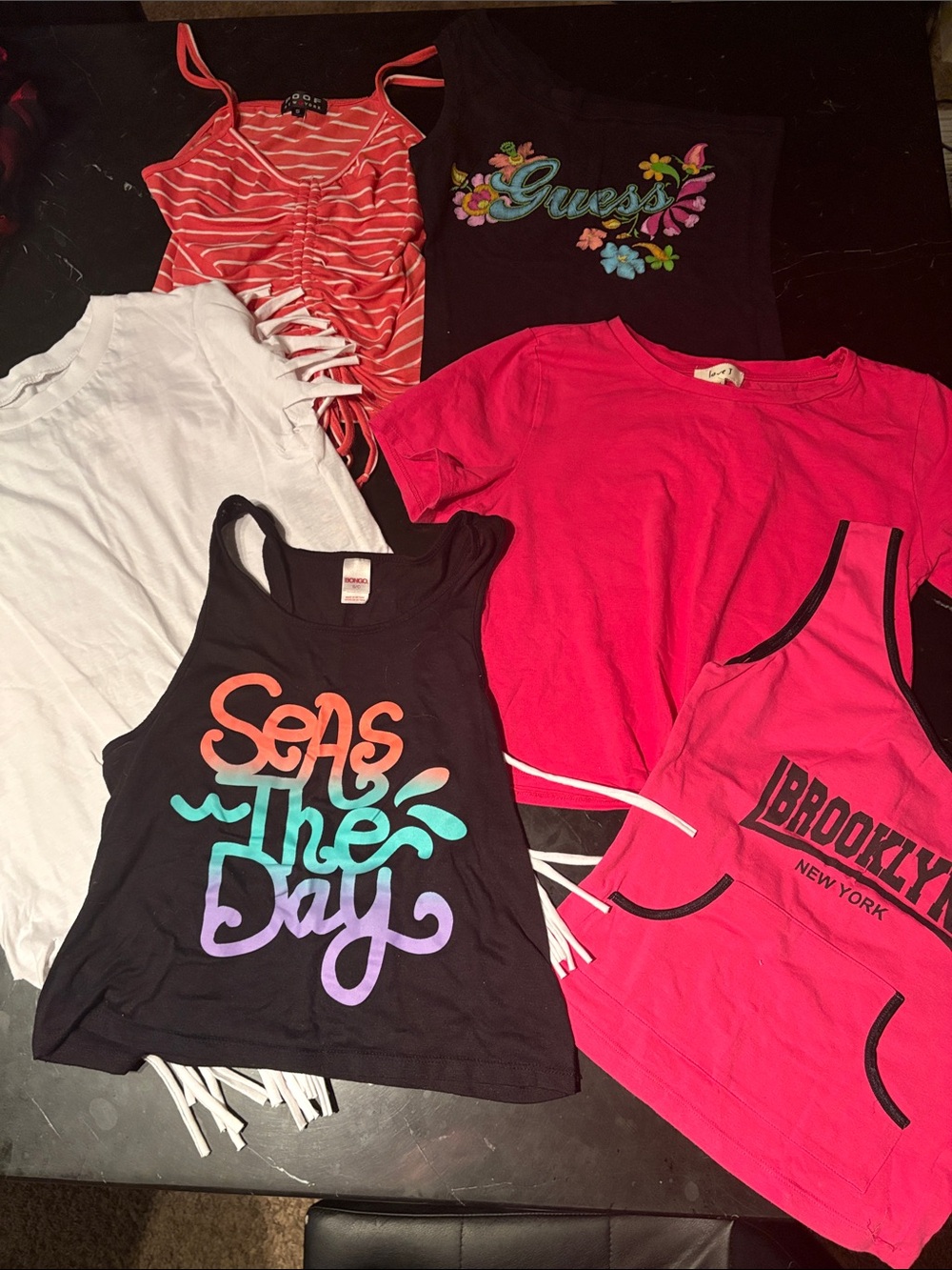 Women’s size small lot of 6 summer shirts